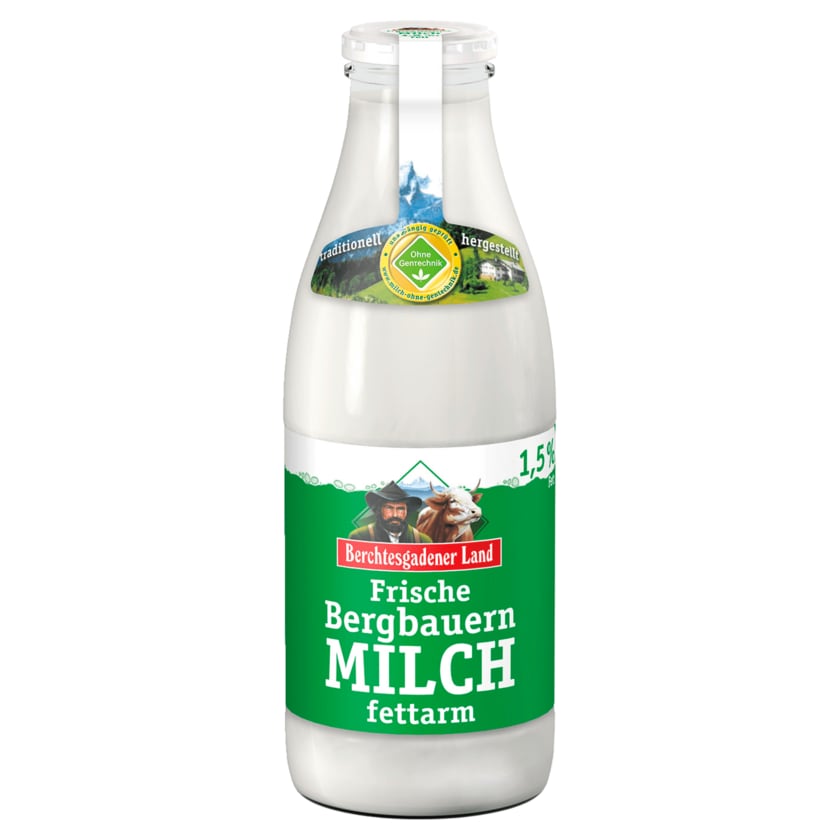 Berchtesgadener Land Frische Bergbauern-Milch 1,5% 1l